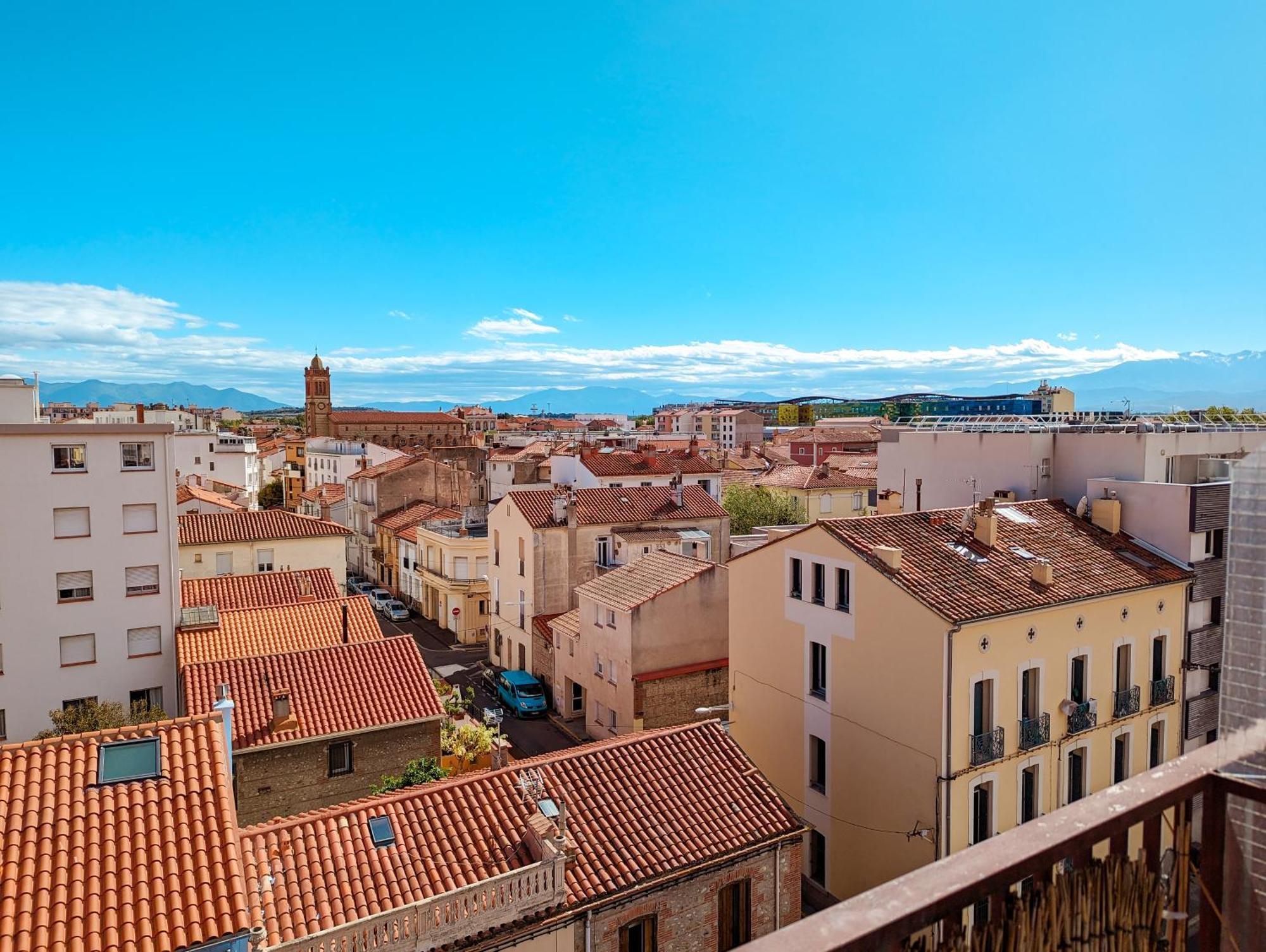 Le Panoramique - T2 46M² - Proche Centre-Ville Et Gare Perpignano Esterno foto
